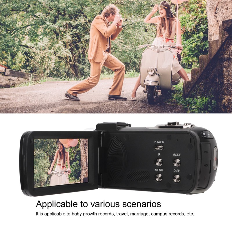 4K 56MP Video Camera 16X Digital Zoom WiFi Camera Recorder