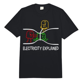 Lineworker Electrical Power Lineman Powerline Technician Comfort Colors Adult Heavyweight T-Shirt
