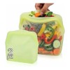 Bolsa Silicona Reutilizable Grado Alimenticio Libre Bpa 2p F
