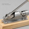 Adjustable Lever Nutcracker with Wood Base for Pecans & Walnuts
