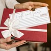CIAEXRN Gift Certificates for Business, Light Pink Blank Gift Cards