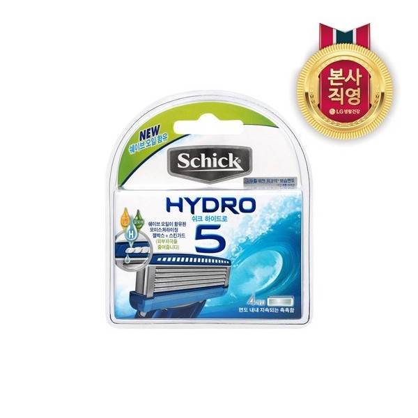 Schick Hydro 5 razor blades 8 packs / 쉬크 하이드로5