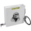 'Gorilla Portrait' Keyring Tape Measure/Spirit Level Tool (KM00041836)