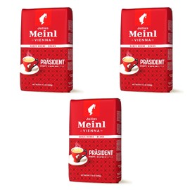 Julius Meinl Coffee - Präsident Whole Bean Coffee, 500g (17.6oz) - The Original Viennese Classic - Light-Medium Roast - Low Acidity with Chocolate Aroma (3)