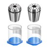 QUARKZMAN ER32 10 mm 8 mm Collets High Precision 0.008