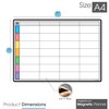 TMS A4 Magnetic Weekly Planner and Dry Wipe Pens |