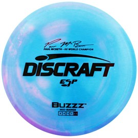 Discraft Paul McBeth Signature ESP Buzzz Midrange Golf Disc [Colors May Vary] - 177-180g