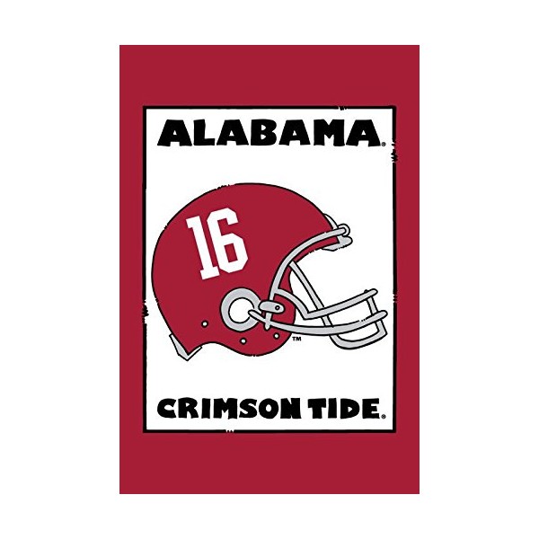 Magnolia Lane Collegiate Garden Flag (Alabama Helmet)