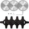 Manganese Stainless Steel Round Weed Wacker Saw Blade Attachments,Lawn Tool