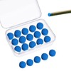Udewo 20 Pieces Cue Tips, 10mm Pool Tips Snooker Tips