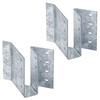 MOUNTAIN_ARK 2 Pack 45 Degree Joist Hanger Skewed Right for
