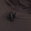 Sun Hat Nylon Dark Gray UV Protection Breathable Adjustable Wide