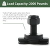 8-Pack L-Track Double Lug Threaded Stud Fitting Heavy-Duty Bolt Down