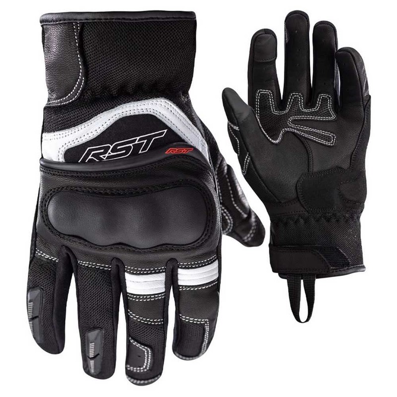 RST Urban Air 3 Mesh CE Mens White Motorcycle Glove