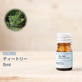 Organic Tea Tree, 0.2 fl oz (5 ml), Incent Organic Essential Oil, Essential Oil, 0.2 fl oz (5 ml)