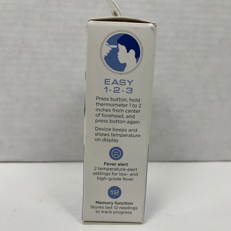 Conair Care Infrared Thermometer Forehead 1 Button Fever Alert ITH90