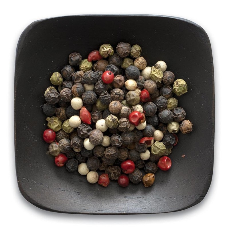 Frontier Co-op Peppermill, Gourmet Four Peppercorn Blend - Salt Free,