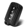 WORCAS Key Fob Case Carbon Fiber Pattern Silicone Cover Compatible