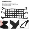 Multifunction Car Roof Net Soft Hammock Tailgate Cargos Mesh Fits