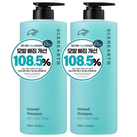 Sinels Heseed Ecklonia Mildly Acidic Hair Loss Shampoo, 2 packs, 1L / 씨널스 헤씨드 감태 약산성 탈모샴푸, 2개, 1L