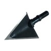 JIANZD 100 Grain Broadheads 3 Fixed Blade Archery Arrow Heads
