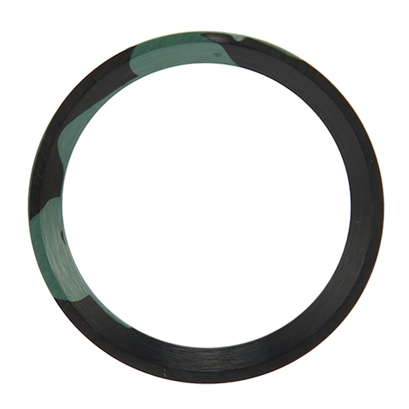 38mm Diameter GMT Watch Bezel Insert Ring Black Green Base