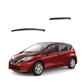 WhiteDeer ZH Durable Window Deflectors Rain Guards for Nissan Versa Note Hatchback 2014 2015 2016 2017 2018 2019 Side Window Visor Rain Guards Sun Rain Deflector Visor 4 Pieces Thickened……