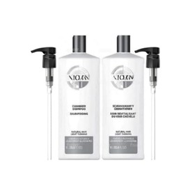 System 1 Cleanser Shampoo And Scalp Therapy Conditioner 33.8 Ounces (Pumps Included)