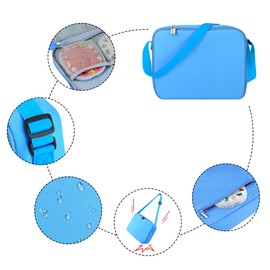 Annmore TIMIO Starter Kit Bag with Mesh Pockets for 4 Sets of 20 Discs Blue