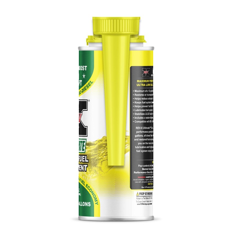 REV X Ultimate Diesel Fuel Additive (4 Pack) - Boosts