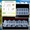 20 Compartments Tackle Box, Fishing Storage Organizer, Adjustable Plastic Utility