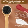 Self Tanner Brushes,3 Pack Long Handle, Short Handle, Glove Tanner