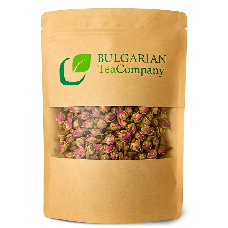 Premium Dried Rose Buds 50g– 100% Natural Edible Rosebuds for