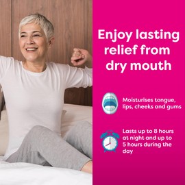 oralieve Oralieve Moisturising Dry Mouth Relief Gel (5 x 50ml), Hydrating Gel for Sore, Dry, Sensitive Mouths with Xylitol to Protect Teeth – Genuine Oralieve Solution