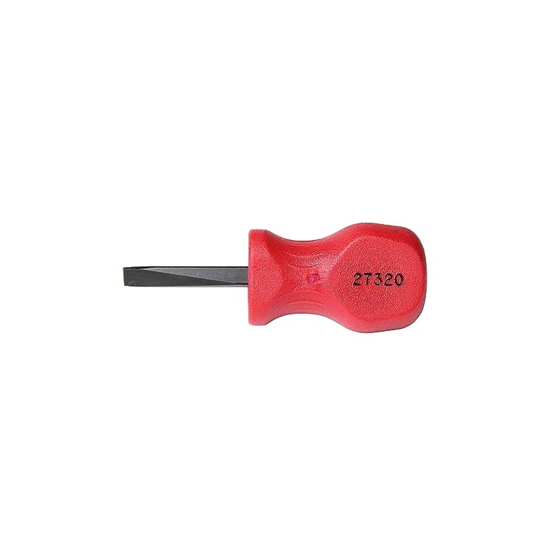 Mayhew Tools 27320 USA Slotted Screwdriver, Red, 1/4-Inch x 1-1/2-Inch