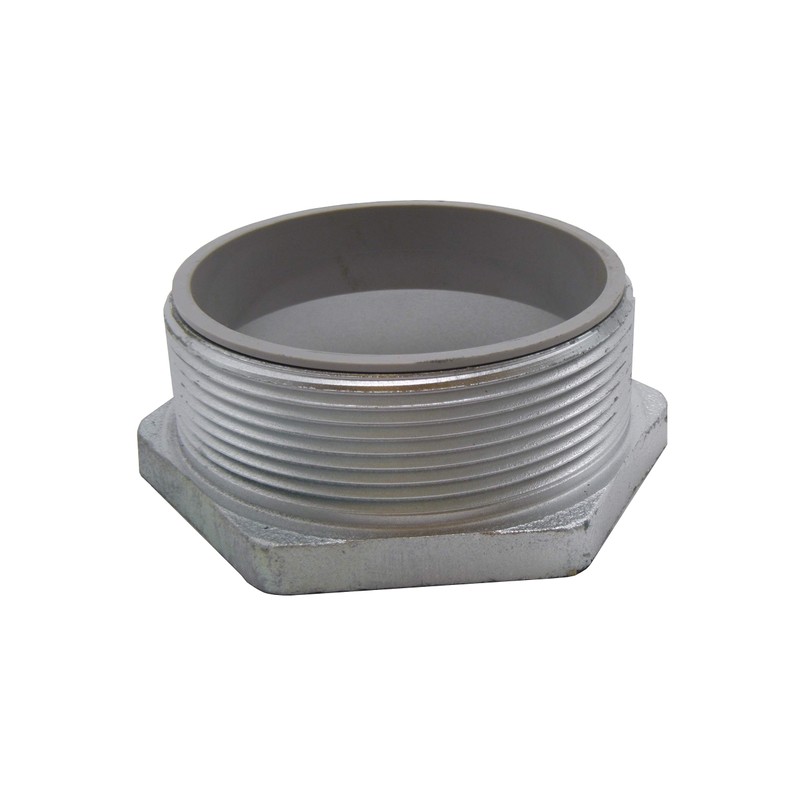 COREX 3 1/2" Insulated Malleable Iron Chase Nipple - Rigid/IMC