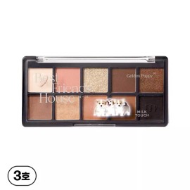 Milk Touch 밀크터치 아이섀도우 팔레트 베스트 프렌즈 하우스 데일리 메이크업 03 골든퍼피 Milk Touch Eyeshadow Palette Best Friends House Daily Makeup 03 Golden Puppy