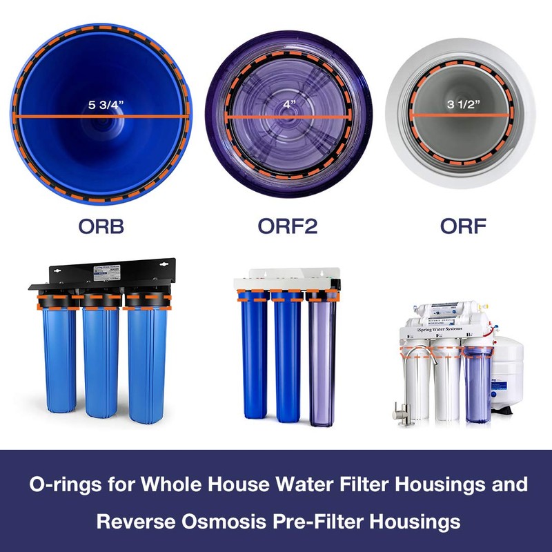 iSpring ORBX2 Replacement O-ring for Whole House Water Filtration Systems