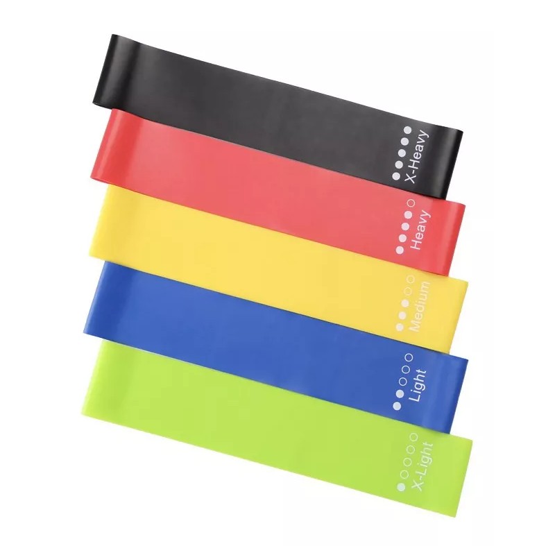 Viper Kit 5 Bandas De Resistencia Ideal Para Tonificar O