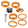 MTB Spacers, Light Weight Smooth Bike Spacers for Bike for