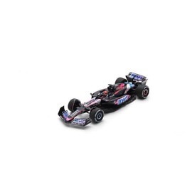 Spark Alpine F1 Team Models 1:64 Scale Esteban Ocon Racing Car Model, Black/Pink/Blue