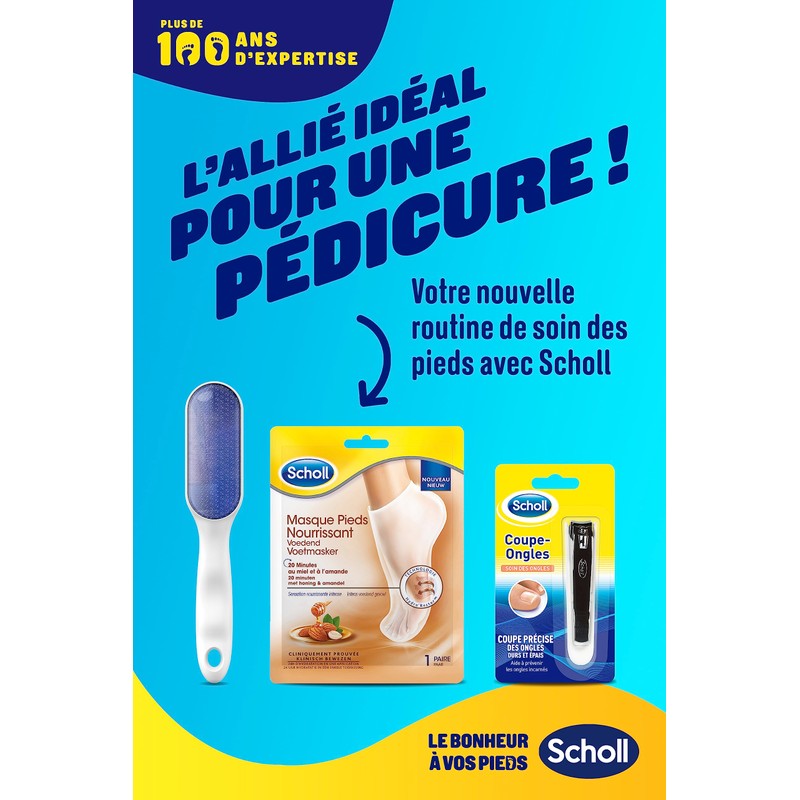 Scholl Nail Clipper for Hard and Thick Toenails