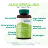 PRONAT | Alga Spirulina 100% Pura, Suplemento Alimenticio, 180 tabletas