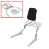 Passanger Backrest Sissy Bar + Luggage Rack for Yamaha V