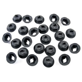 Retro-Motive Emblem & Trim PAL Nuts- Fits 5mm Studs- 10mm Hex- Fits GMC Chevy Truck- Qty.25- #1808