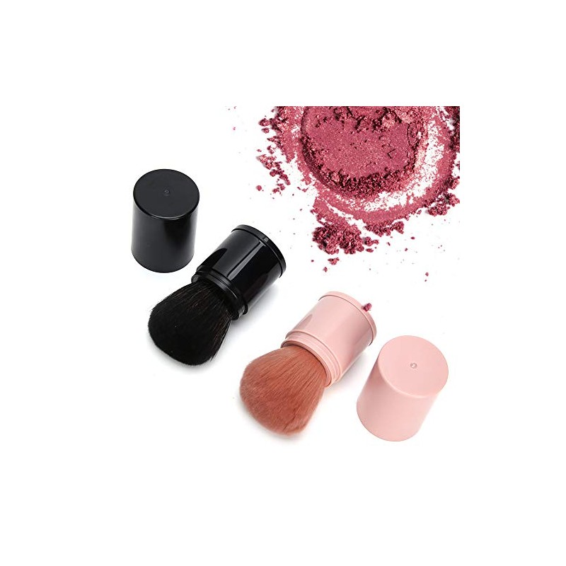 Brocha Rubor Uds Profesional Retráctil Contorno Polvo Cara Maquillaje Suelto