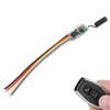 Wide Voltage 3.7‑12V Micro Wireless Remote Control Switch Module LED