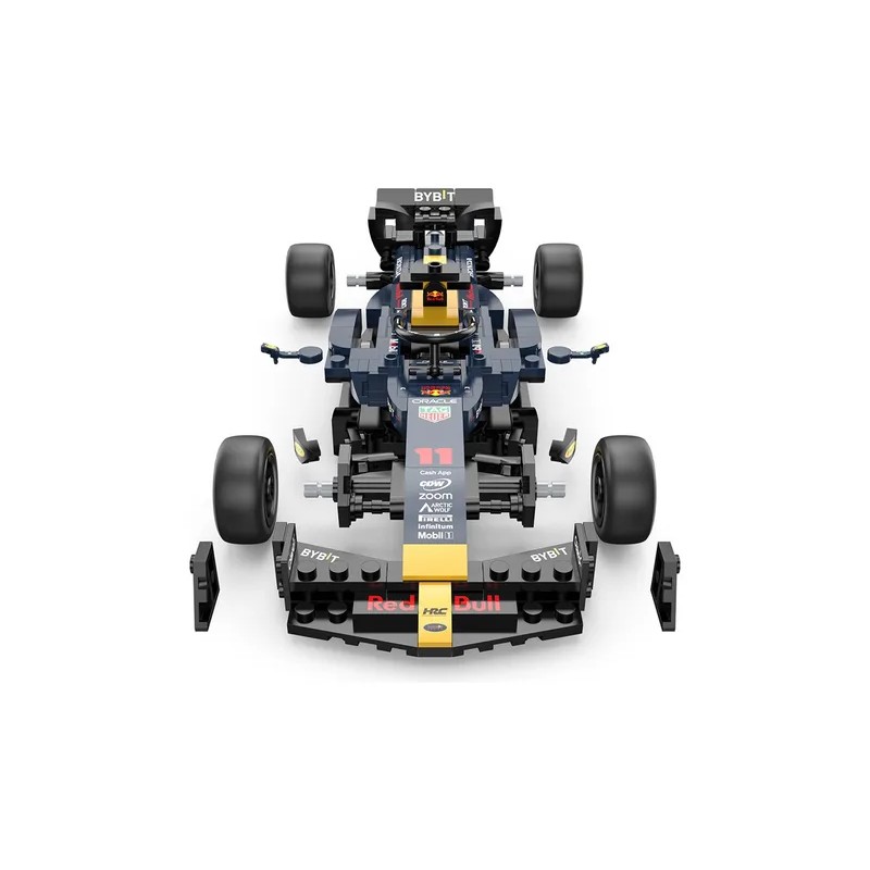 Juguetes De Bloques F1 Redbull Rb19 Checo Perez Escala 1/24