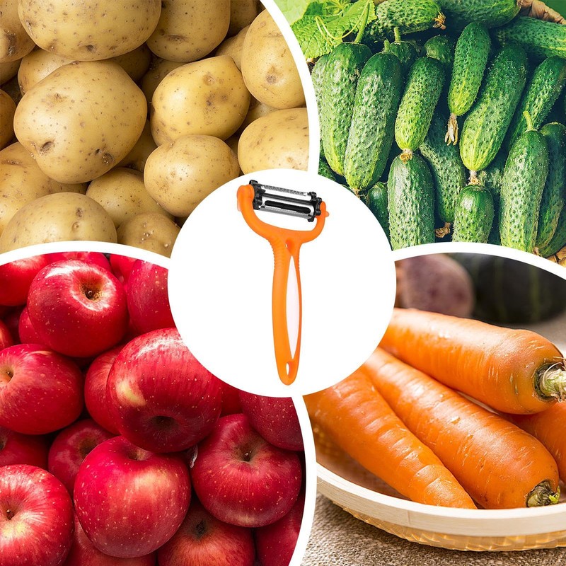 Potato Peelers,Vegetable Slicer Peelers Graters - Portable Carrot Cucumber Peeler,