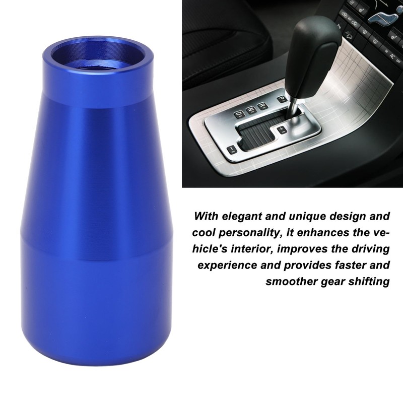 5 Speed Gear Shifter Lever Knob Aluminum Reliable Sturdy M8
